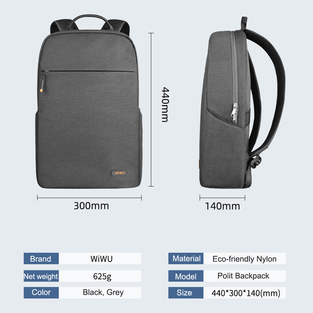 WIWU Newest Laptop Backpack 15 - огляд і ціна Laptop Backpack 15.6