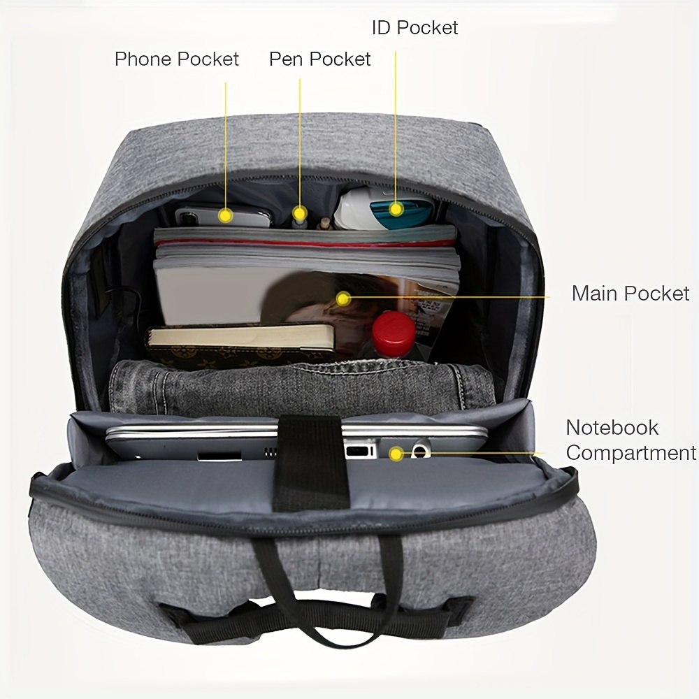 Anti Theft Men Business Laptop - огляд і ціна Laptop Backpack 15.6