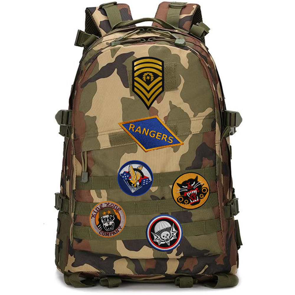3D Embroidered SIX Military Fo - огляд і ціна Urban Backpack Tactical