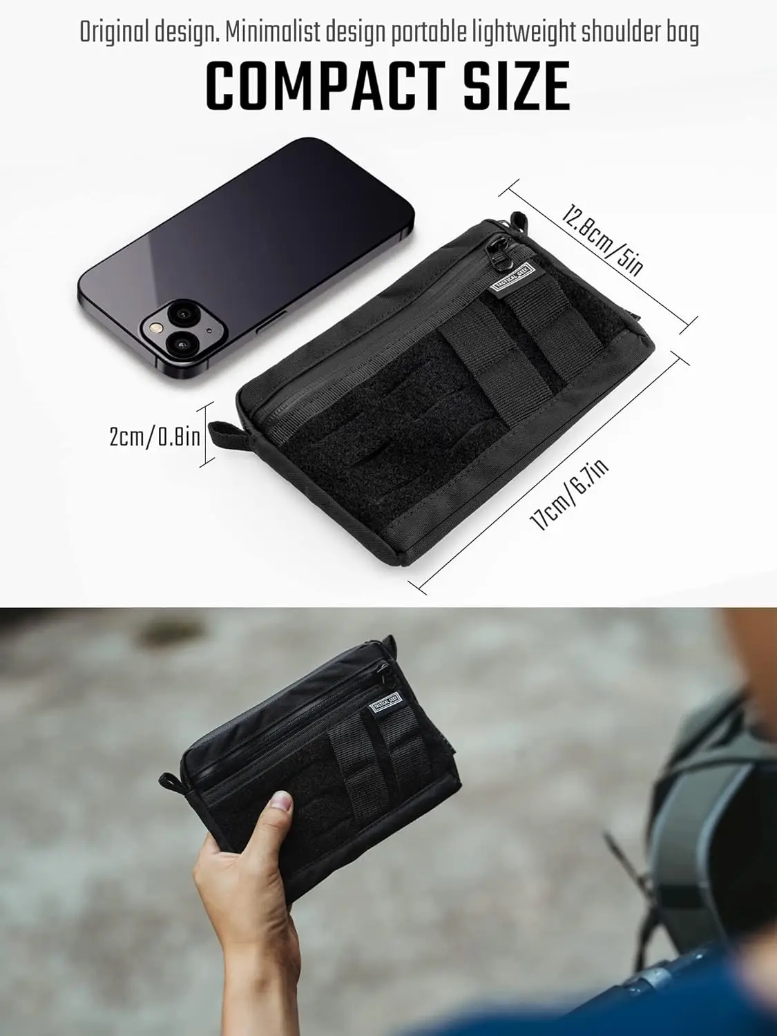 TACTICAL GEEK EDC Pouch Organi - огляд і ціна Backpack Insert Organizer