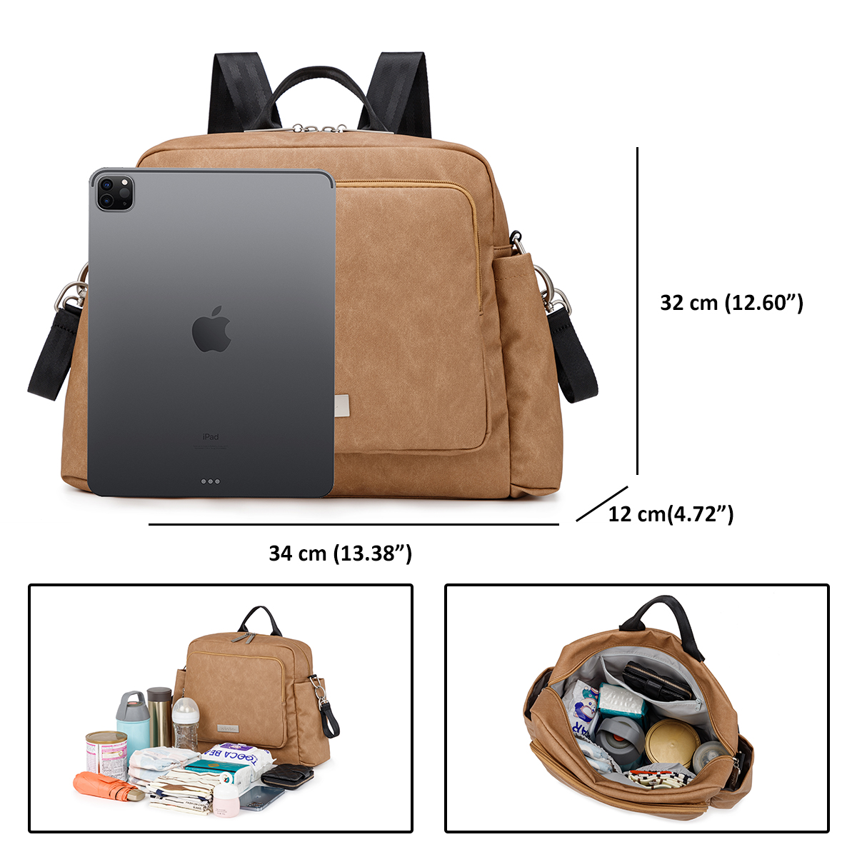 Fashion New Mommy Dipaer Backp - огляд і ціна Backpack Diaper Bag