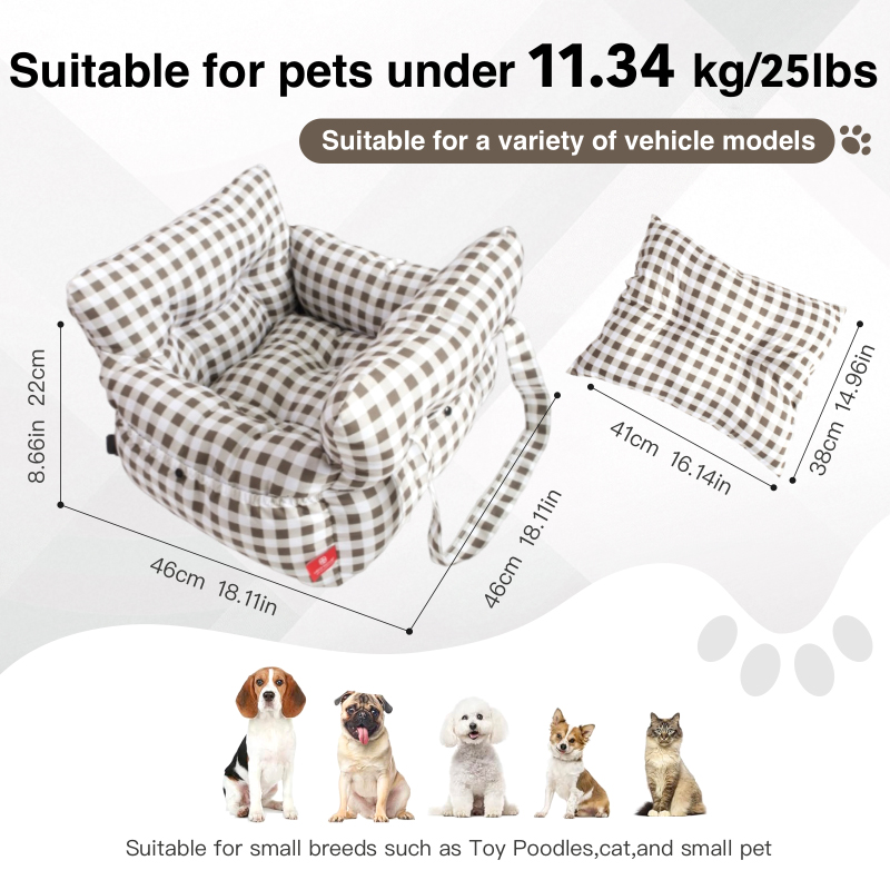 Dog Car Seat Bed Multifunction - огляд і ціна Foldable Backpack Small