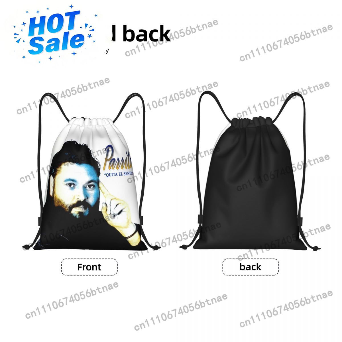 Custom Vicente De Castro Parri - огляд і ціна Drawstring Gym Bag