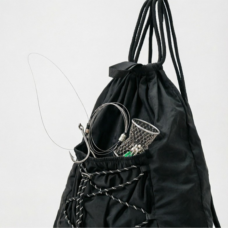SHELKSBAG Unisex Wrinkled Nylo - огляд і ціна Drawstring Gym Bag